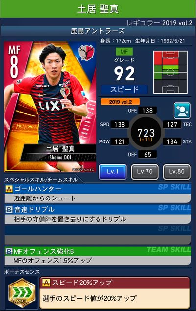 鹿島アントラーズレギュラー19 Vol 2 選手カード一覧 Pepe Blog