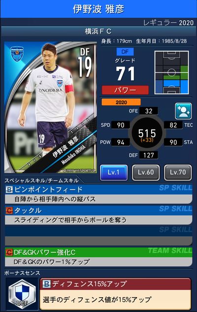 Jクラ 横浜fcレギュラー 選手カード一覧 Pepe Blog