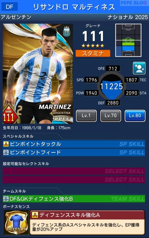サッカーカード リサンドロマルティネス マンチェスターユナイテッド 